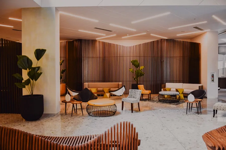 Lobby eines Hotels